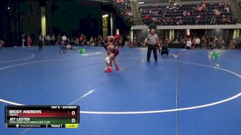 110 lbs Semifinal - Jet Lester, Chickasaw Elite Wrestling Club vs Brody Andrews, Wrath