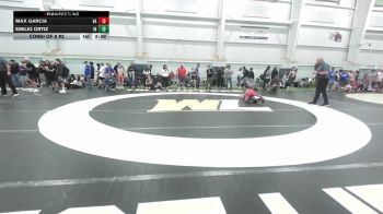 85 lbs Consi Of 8 #2 - Max Garcia, VA vs Emilio Ortiz, IN