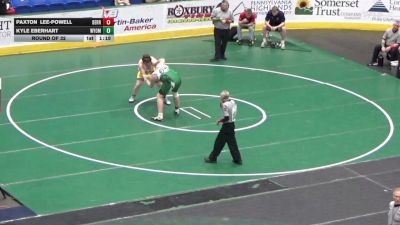 252 lbs Round Of 32 - Paxton Lee-Powell, Derry Area vs Kyle Eberhart, Wyomissing