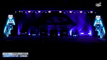 Cheer Factor - DREAM [2026 L1 Junior Day 1] 2026 Athletic Championships Grand Nationals