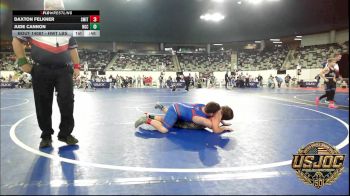 5th Place - Daxton Felkner, Smith Wrestling Academy vs Jude Cannon, Norman Grappling Club