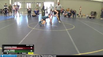 113 lbs Quarterfinal - Jackson Stroh, Hanover Hawkeye Youth Wrestlin vs Justin Jones, Orange High School