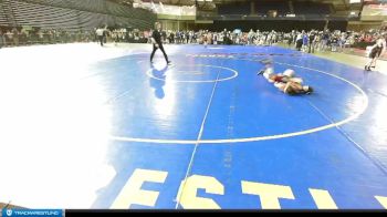 63 lbs Champ. Round 1 - Kala`i Pedro, Bethel AllStars Wrestling Club vs Lucas Gallardo, Olympia Wrestling Club