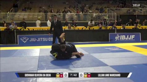 Lillian Jane Marchand vs Giovanah Oliveira Da Silva 2025 Pan Jiu Jitsu IBJJF Championship