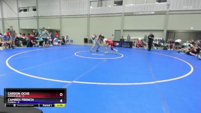 132 lbs Round 2 (8 Team) - Carson Ochs, Kansas Blue vs Camren French, Florida