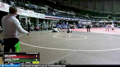 157 lbs 1st Place Match (16 Team) - Levi Donnel, Butler HS vs Eric Doran, Great Bridge