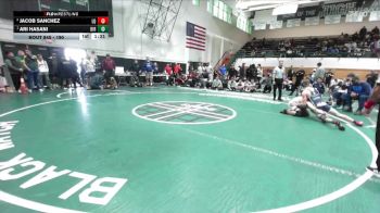 190 lbs 1st Place Match - Ari Hasani, Birmingham vs Jacob Sanchez, La Quinta