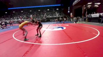 105 lbs Cons. Round 2 - Orianna Gonzalez, Cheyenne East vs Kennedi Blevins, Lingle-Ft. Laramie/Southeast