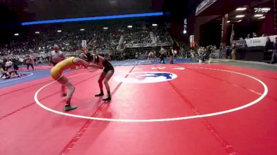 105 lbs Cons. Round 2 - Orianna Gonzalez, Cheyenne East vs Kennedi Blevins, Lingle-Ft. Laramie/Southeast