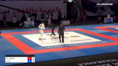 Devhonte Johson vs Faisal Al Ketbi Abu Dhabi World Professional Jiu-Jitsu Championship