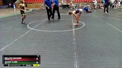 72 lbs Semis (4 Team) - Kellon Kanaskie, Armory vs Shane Clark, Silo