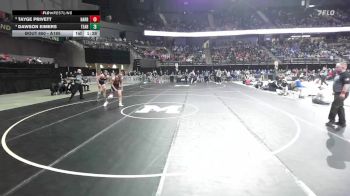 Quarterfinal - Tayge Privett, Harrisburg vs Dawson Eimers, Tea Area