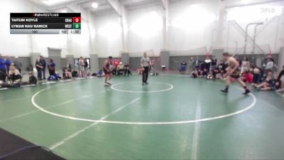 180 lbs Round 3 (4 Team) - Taitum Koyle, Champions vs Lyman Nau Rarick, Westlake