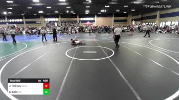 144 lbs Quarterfinal - Jude Holiday, Rough House vs Sammy Seja, Red Wave WC