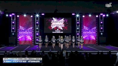 Element Athletics MKE - Aftershock [2026 L3 Senior Coed - D2 - Small DAY 2] 2026 JAMfest Cheer Super Nationals