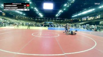 165 lbs Cons. Round 2 - Langdon Ramey, Cardinal Gibbons vs Jaydon Oquendo, Jensen Beach