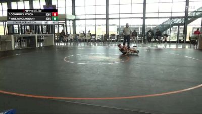72 lbs 5th Place Match - Connolly Lynch, Delaware County Wrestling Club vs Will MacTaggart, Delaware County Wrestling Club