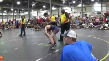 117 lbs Quarterfinals (8 Team) - Nicholas Card, Ares vs Ameer Khalil, American Gladiators-Blue