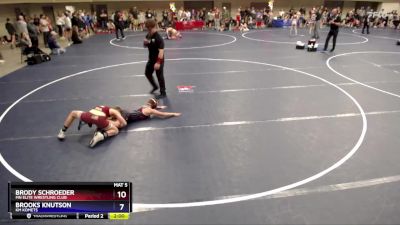 92 lbs Round 2 - Lincoln Goodrich, Pinnacle Wrestling Club vs Julian Naser, NRHEG Panther Youth Wrestling Club