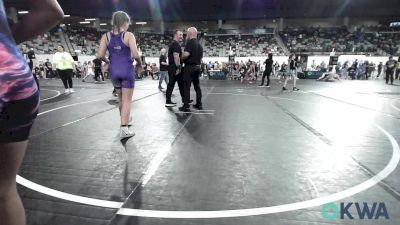 170 lbs Quarterfinal - Kiya Hartfield 3, Standfast vs Blakelyn Minton, Broken Arrow Wrestling Club