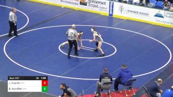 117 lbs Quarterfinal - Julian Everitt, Wyoming Vly West vs Blake Aumiller, Mifflin County