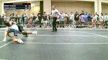 132 lbs Round Of 64 - Brody Tilmann, Red Mountain WC vs Kaden Laurent, Legends Of Gold LV