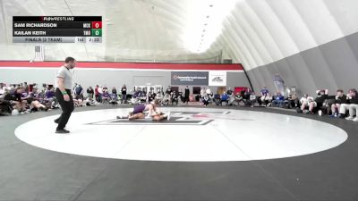 165 lbs Finals (2 Team) - Sam Richardson, McKendree vs Kailan Keith, Thomas More