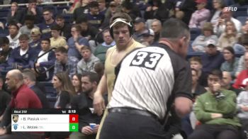174 lbs Final - Benjamin Pasiuk, Army West Point vs Lennox Wolak, Columbia