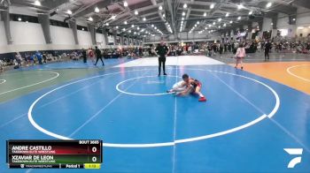 56 lbs Round 3 - Andre Castillo, Takedown Elite Wrestling vs Xzaviar De Leon, Takedown Elite Wrestling