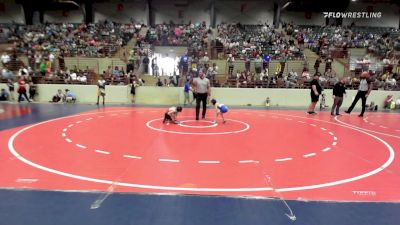 45 lbs Consolation - Colton Hill, Teknique Wrestling vs James Bennett, Bremen Takedown Club