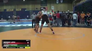 285 lbs Champ. Round 2 - Anthony Lopez, Loveland vs Andrew Martinez, Lakewood