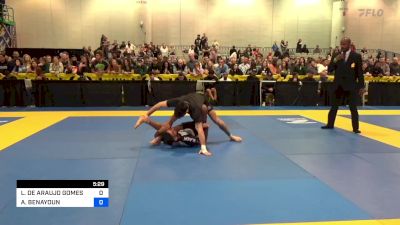 LUCAS DE ARAUJO GOMES vs ADAM BENAYOUN 2023 World IBJJF Jiu-Jitsu No-Gi Championship