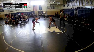 145 lbs Cons. Semi - Josue Martinez, Valley Hs vs Benjamin McCormack, Kane Area Hs