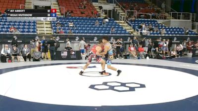 138 lbs Cons. Sub-rd Of 32 - Jet Abbott, Utah vs Noah Wuthnow, Kansas