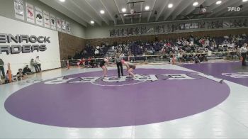 125 lbs Quarterfinal - Hailey Rainey, Scottsbluff Girls vs Catherine Hendricks, Torrington