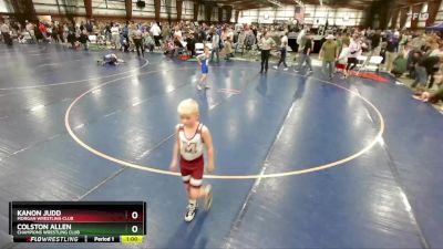 69 lbs Cons. Round 1 - Colston Allen, Champions Wrestling Club vs Kanon Judd, Morgan Wrestling Club