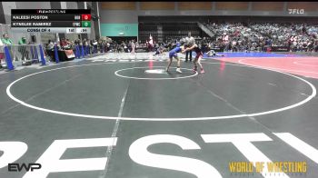 82 lbs Consi Of 4 - Kaleesi Poston, Rock Of Redmond vs Kynslee Ramirez, Elite Force Wrestling Club