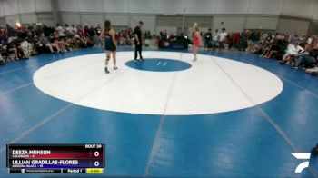 152 lbs Placement Matches (16 Team) - Desza Munson, Colorado vs Lillian Gradillas-Flores, Arizona Black