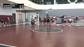 141 lbs Semis & 3rd Wb (16 Team) - Jeo Navarrete, Cuesta vs Christopher Garza, Lemoore College