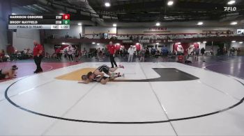 120 lbs Finals (2 Team) - Harrison Osborne, Steller Trained Wolffe vs Brody Mayfield, Steller Trained Doom