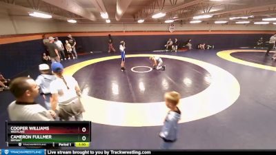 93-94 lbs Round 1 - Cooper Williams, Westlake vs Cameron Fullmer, Defiant