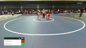 106 lbs Consi Of 16 #1 - Enzo Ramirez, Liberty vs Santiago Mora, Rio Rancho