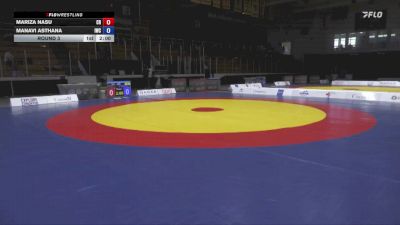 43kg Round 3 - Mariza Nasu, Coast RTC vs Manavi Asthana, Independent Wrestling Club