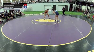 140 lbs Gabriela Song, Virginia vs Kendra Azure, North Dakota Blue