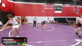 185 lbs Round 5 (6 Team) - Caden Robison, Louisianimals Black vs Jackson Barnhisel, Built Different