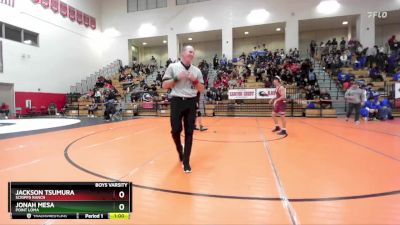 113 lbs Cons. Round 3 - Jonah Mesa, Point Loma vs Jackson Tsumura, Scripps Ranch