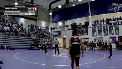 135 lbs Placement Matches (8 Team) - Abelinda Tercero, Gilmer County vs Grace Harvey, Chestatee