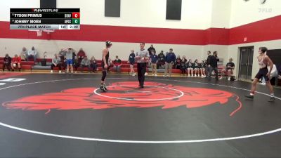 106 lbs 7th Place Match - Tyson Primus, Denver vs Johnny Moen, AP-GC