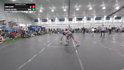 120 lbs Round 2 (6 Team) - Kam Carr, Ohio Gold vs Logan Ketzel, Wrecking Crew WC