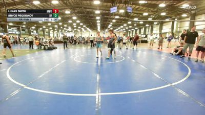 132 lbs Rr Rnd 3 - Luke DeSantis, All American Wrestling Club - HSB vs Chase Wirnsberger, Buffalo Valley Black - HSB